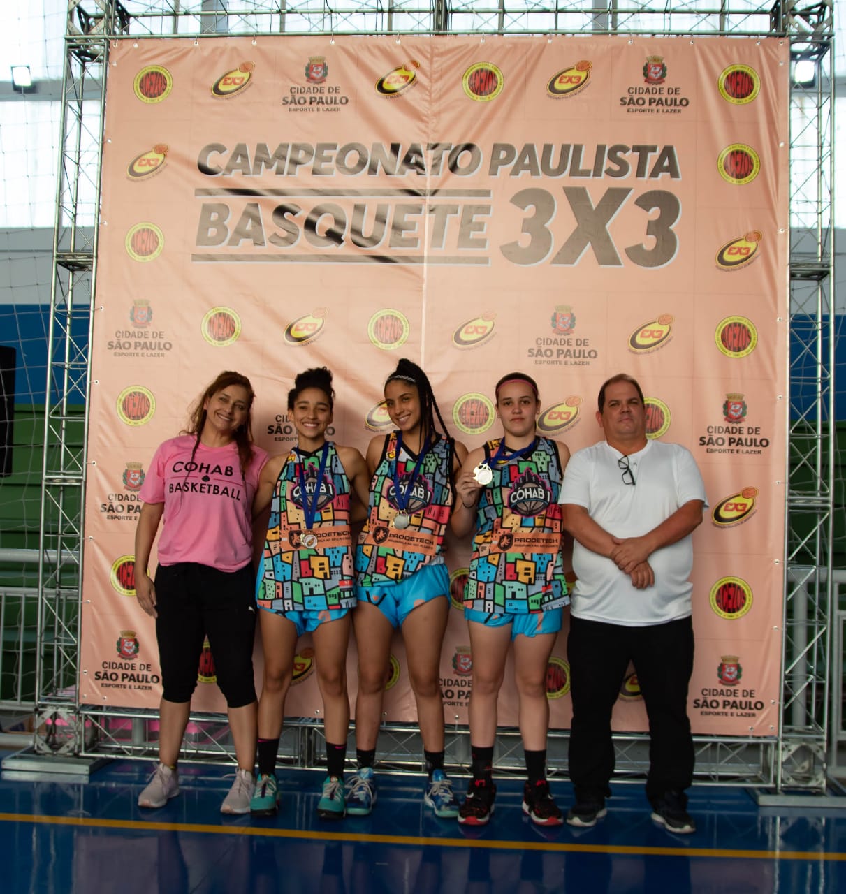Definidos os campeões da primeira Etapa do Campeonato Paulista de Basquete  3x3 - Databasket